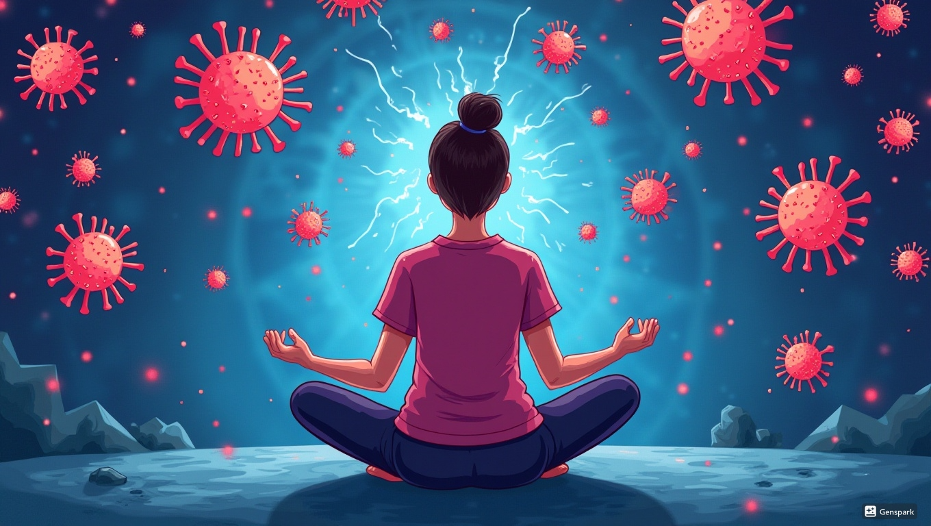 명상이 면역 세포에 미치는 놀라운 힘