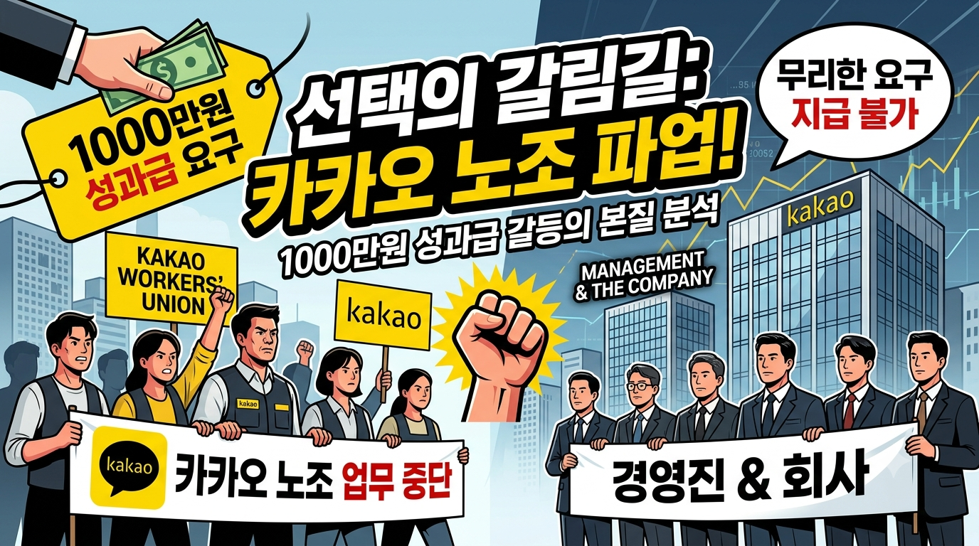 카카오-노조-파업