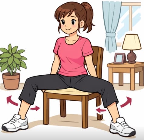 다리 벌리기 운동