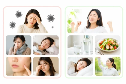 면역력 저하로 나타나는 주요 변화 정리2