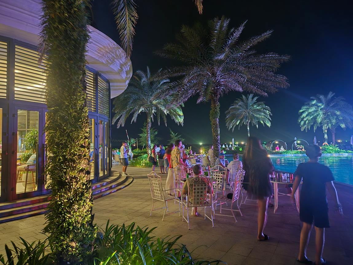 멜리아 빈펄 리조트 야경 사진