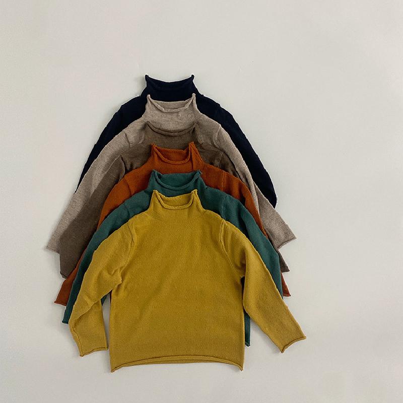 목폴라셔츠룩 가을 새로운 옷 Bottoming 26381721N2939993863