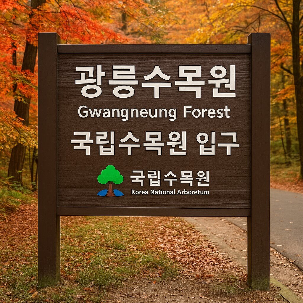 놓치면 손해 광릉수목원 단풍 절정 시기 공개