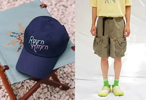 RMRN-볼캡-고아웃-하프팬츠