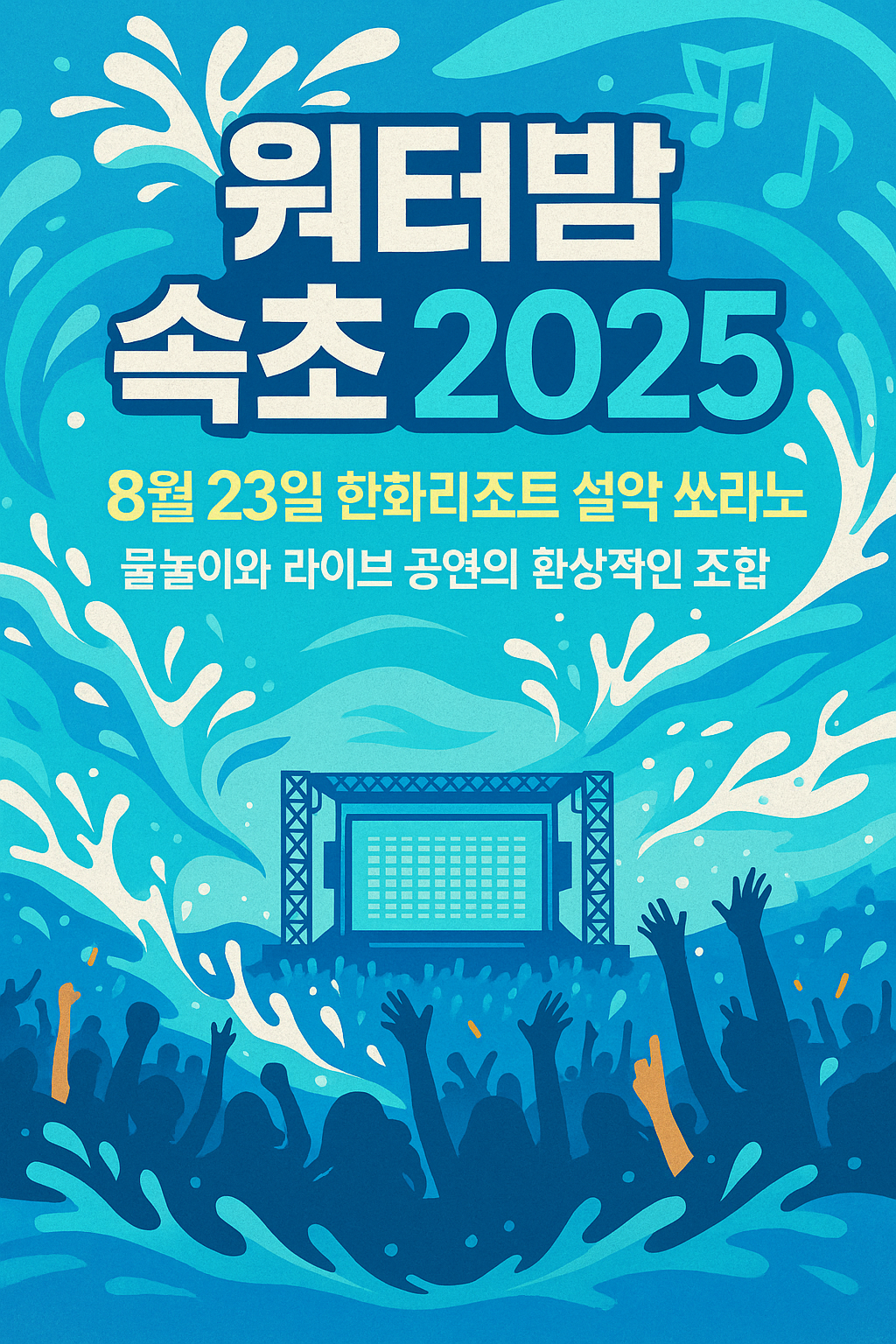 2025 워터밤 속초 일정 셔틀·주차·이용 꿀팁 제대로 즐기는 방법 A to Z