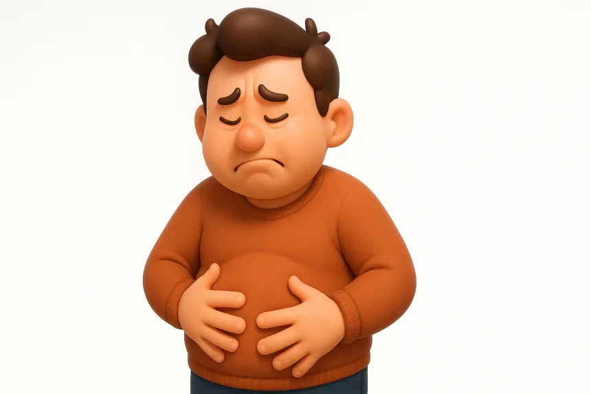 복부팽만 가스제거