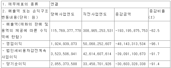 디아이씨 - 2021년 연간 실적(잠정)