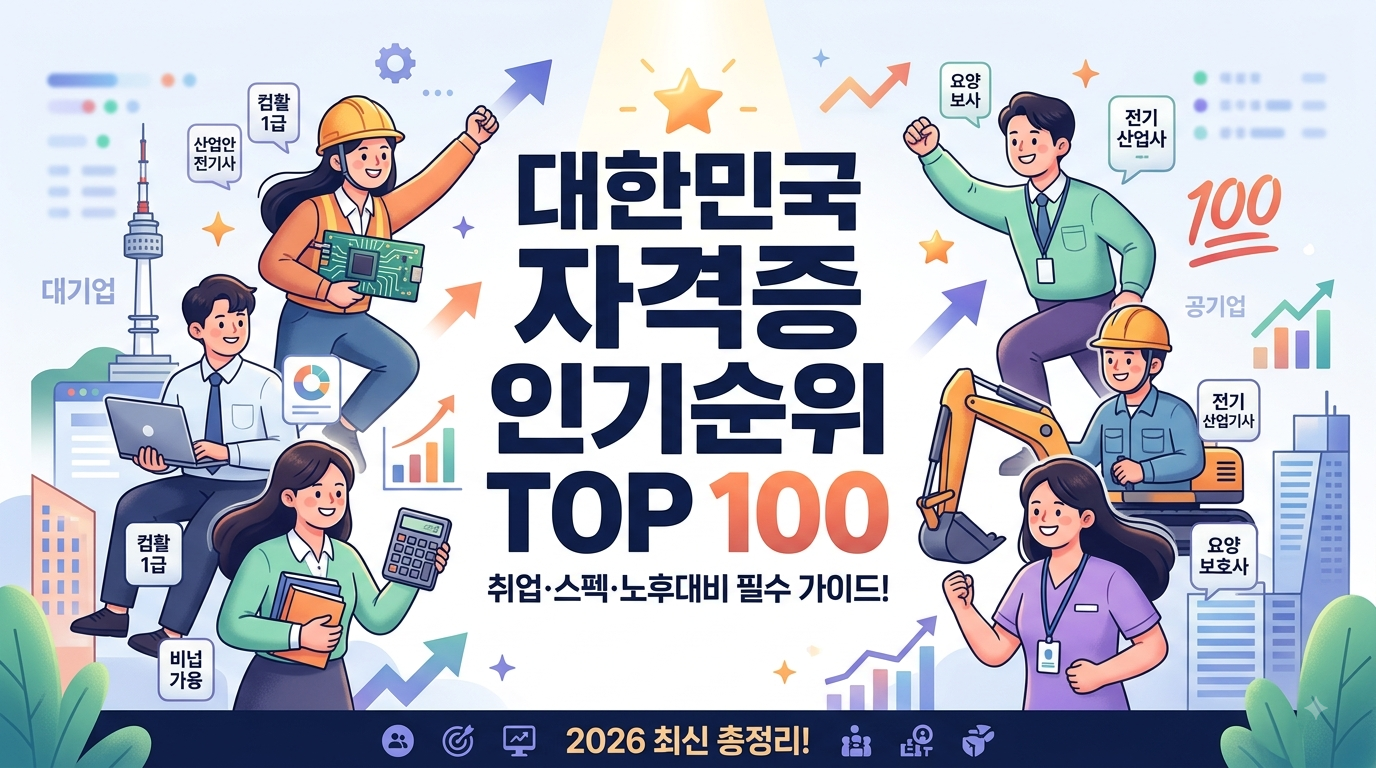 자격증순위100
