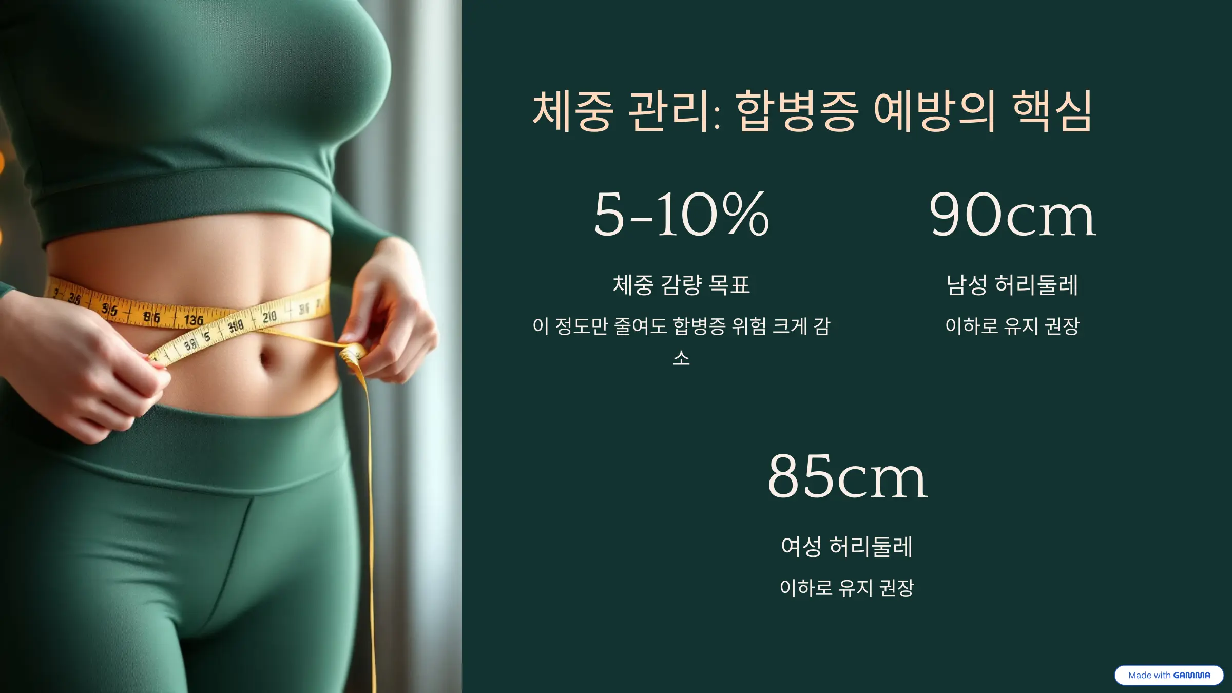 체중 관리