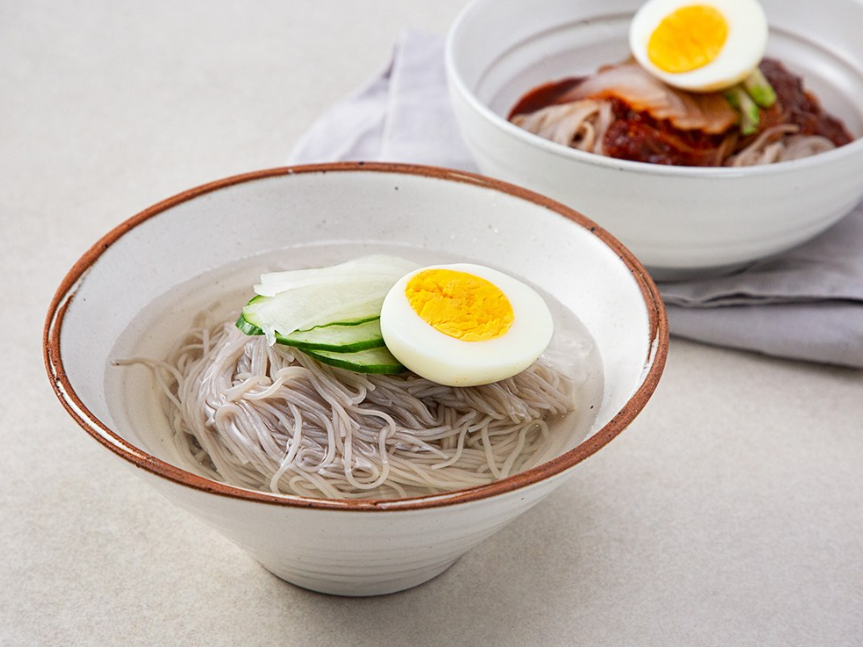 조리 후 동치미 냉면