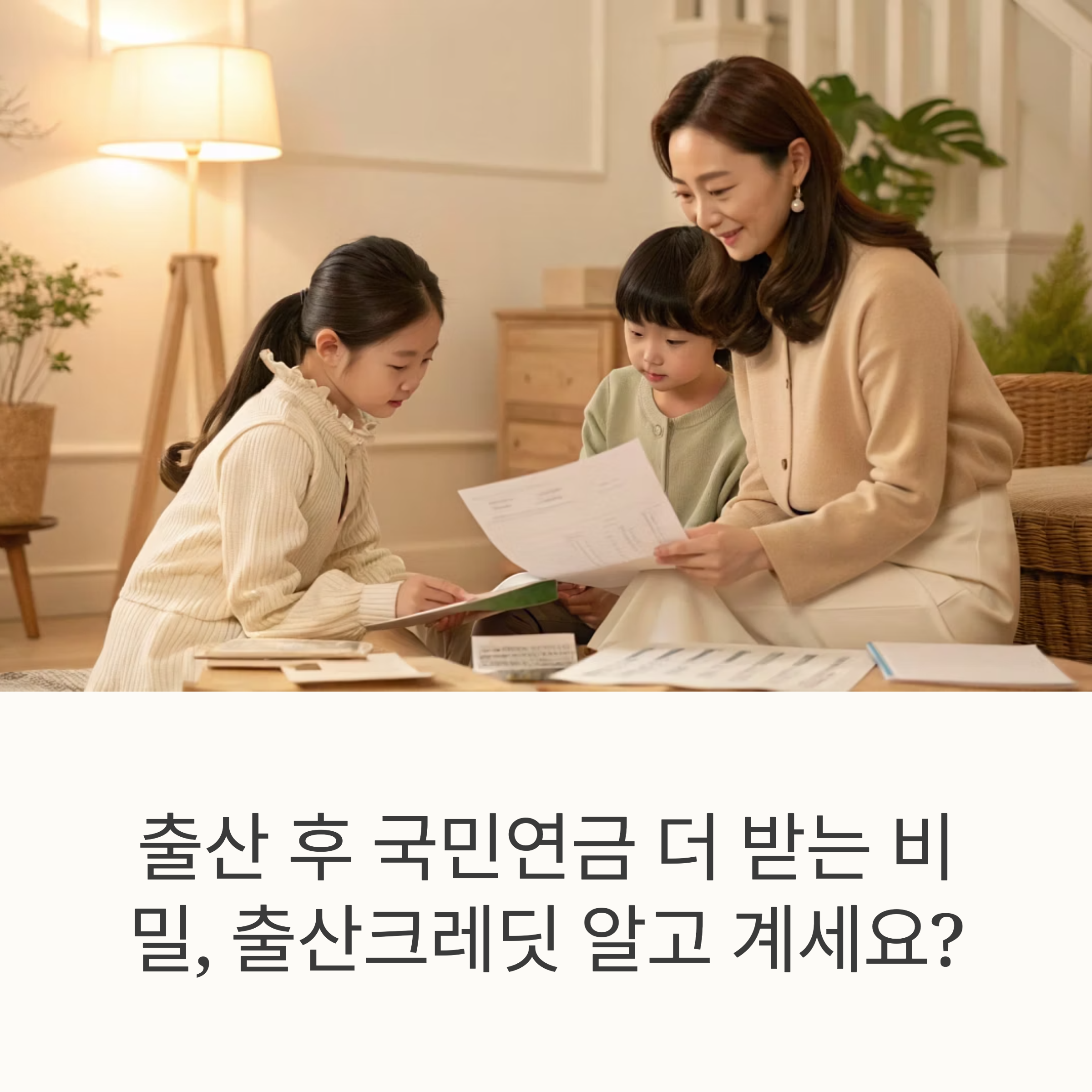 출산크레딧으로 국민연금 수령액 얼마나 늘어날까?