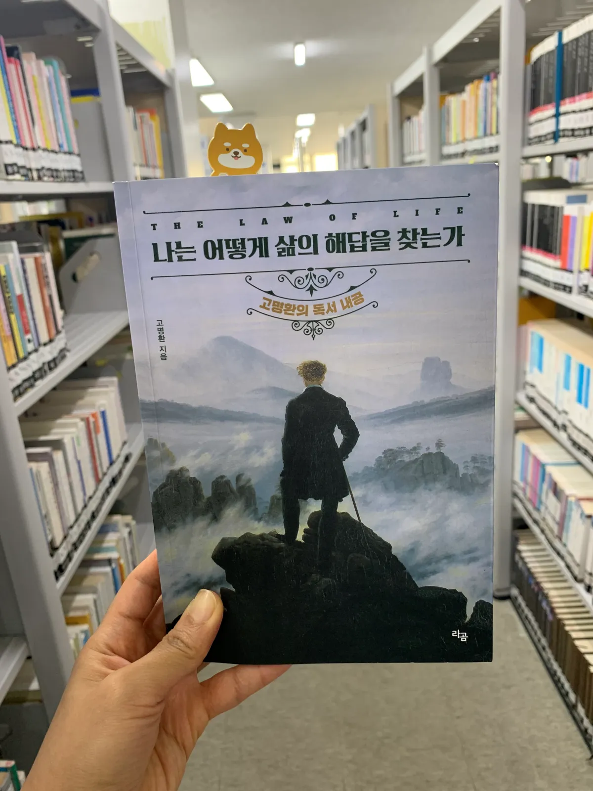 도서관-배경의-나는어떻게삶의해답을찾는가-책-표지