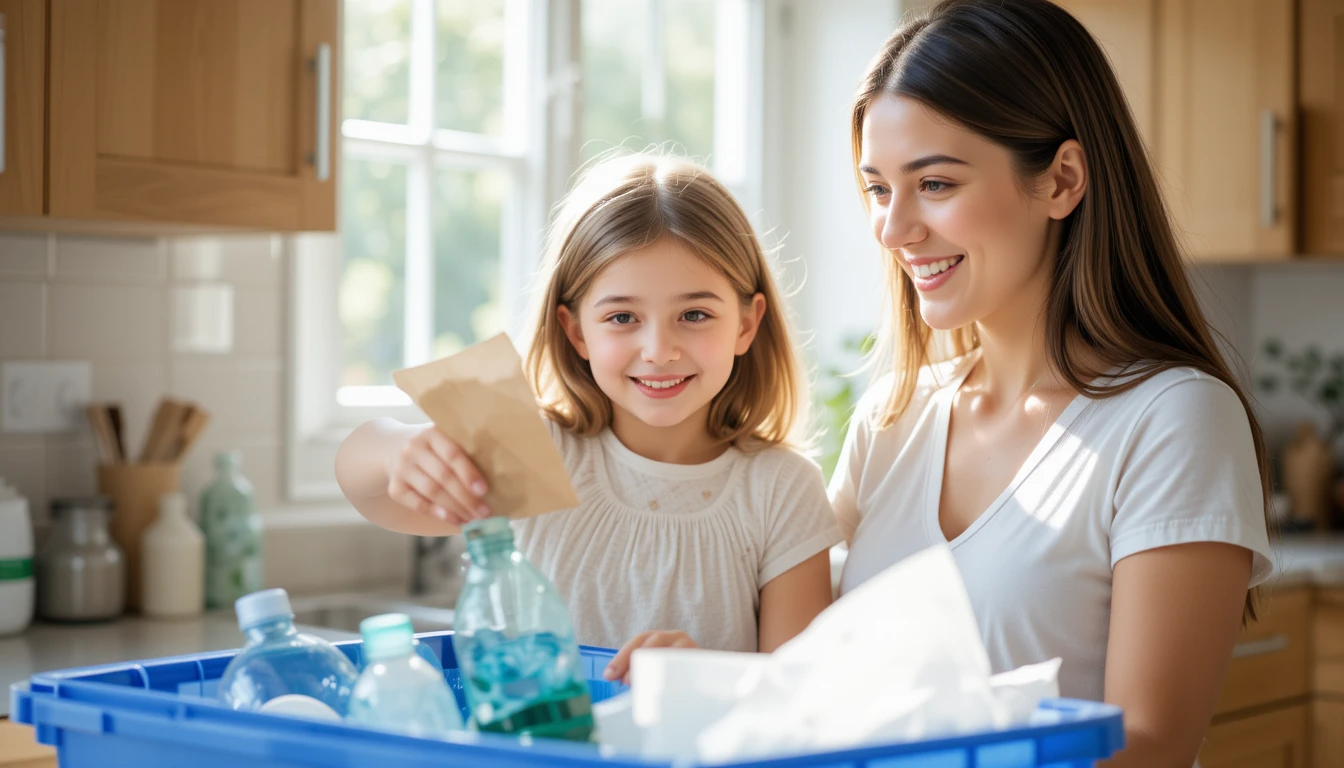 엄마와 함께하는 분리수거