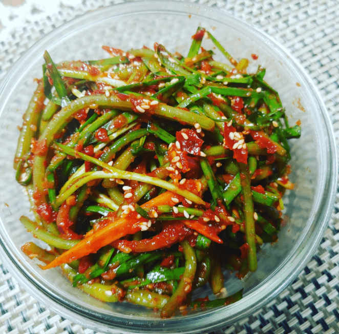 고구마줄기 김치 담그는법