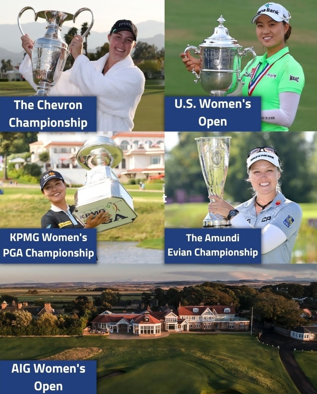 2022년 5대 메이저대회 중 마지막 메이저 AIG 위민스 오픈 이미지ⓒlpga