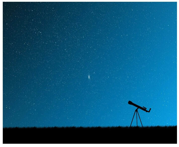 별을 관측하는 망원경