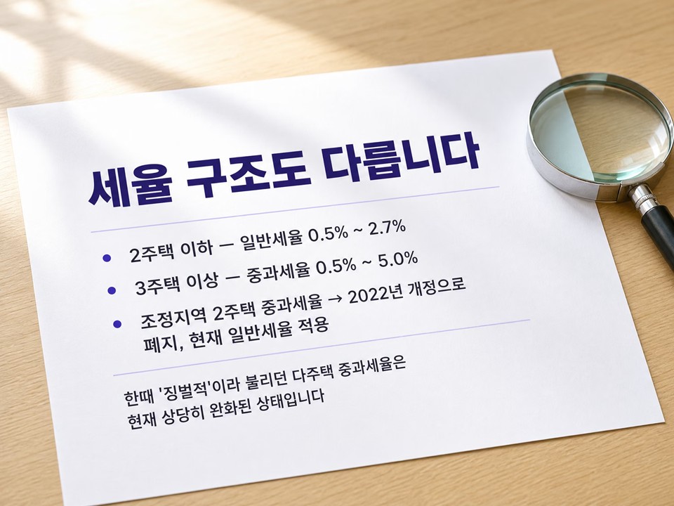 세율 구조 자체도 다릅니다