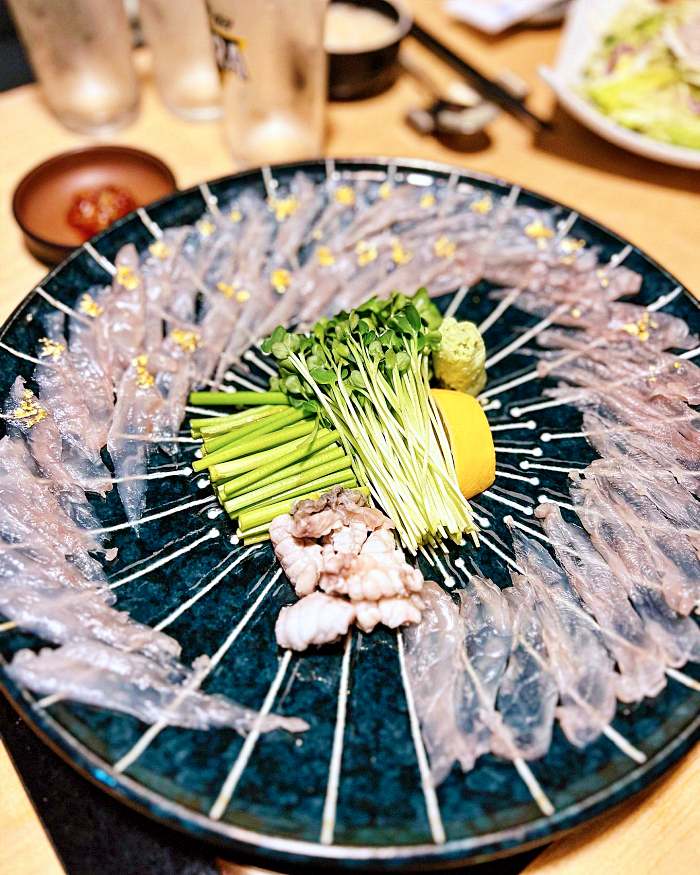 인천 구월동 맛집 랍스터가 보너스, 참복, 복어, 사시미, 복어회, 복튀김, 복불고기