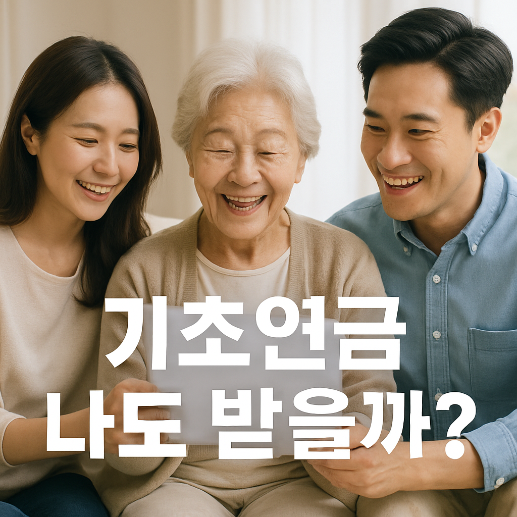 기초연금 대상자