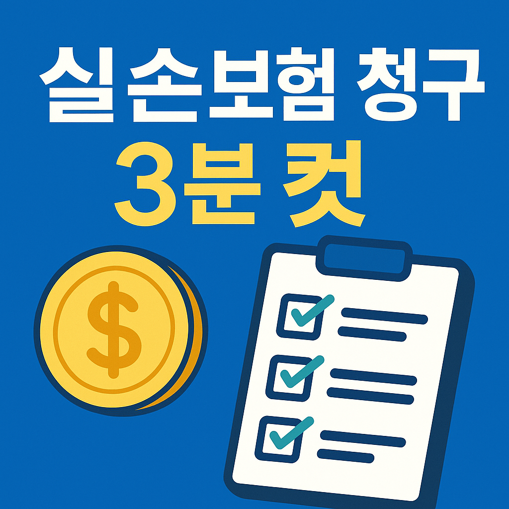 실손보험 청구, 3분 만에 모바일로 끝내는 방법 — 서류·앱·전산전송까지