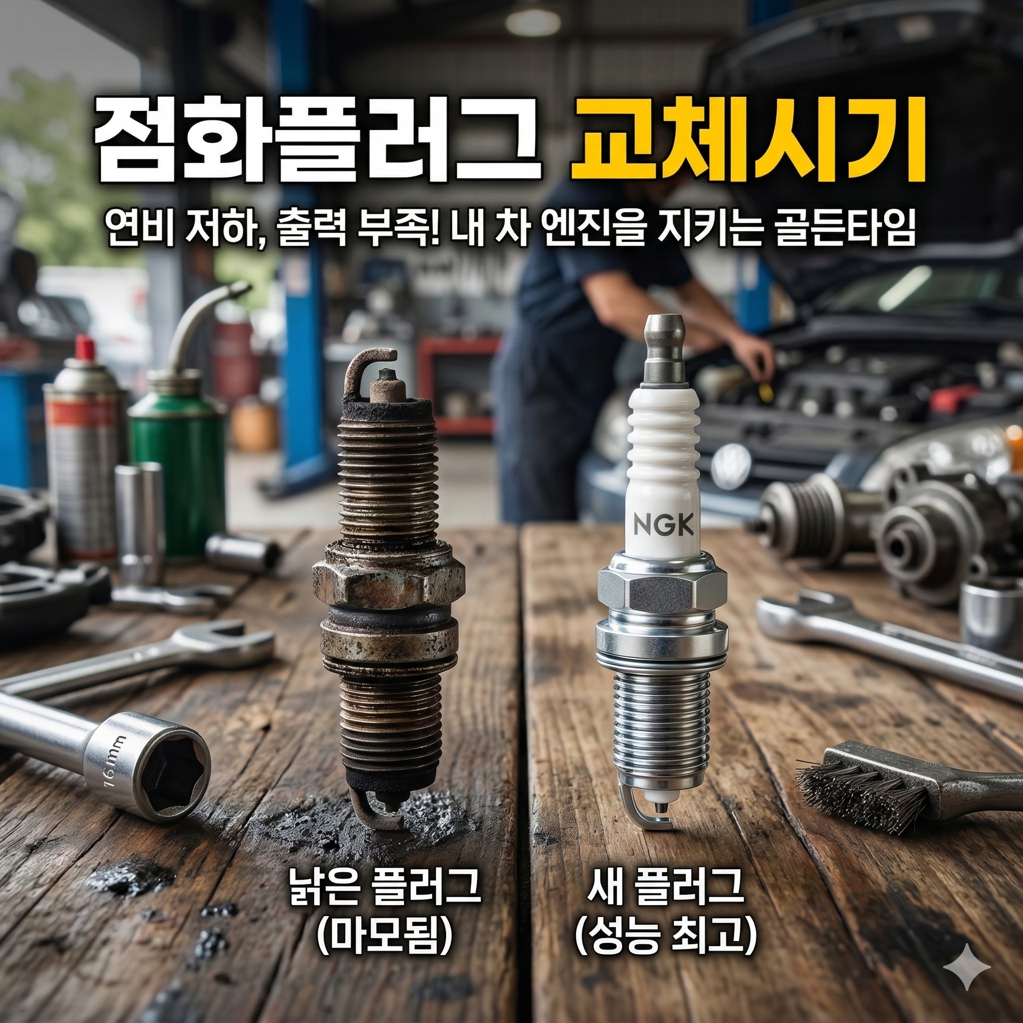 점화플러그 교체시기와 증상: 내 차의 엔진 효율을 높이는 골든타임