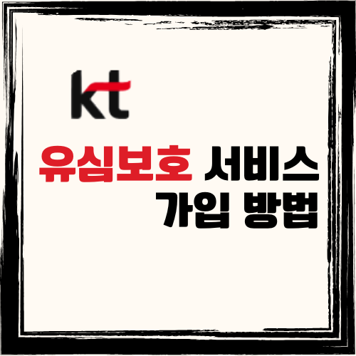KT 유심보호서비스 가입 방법