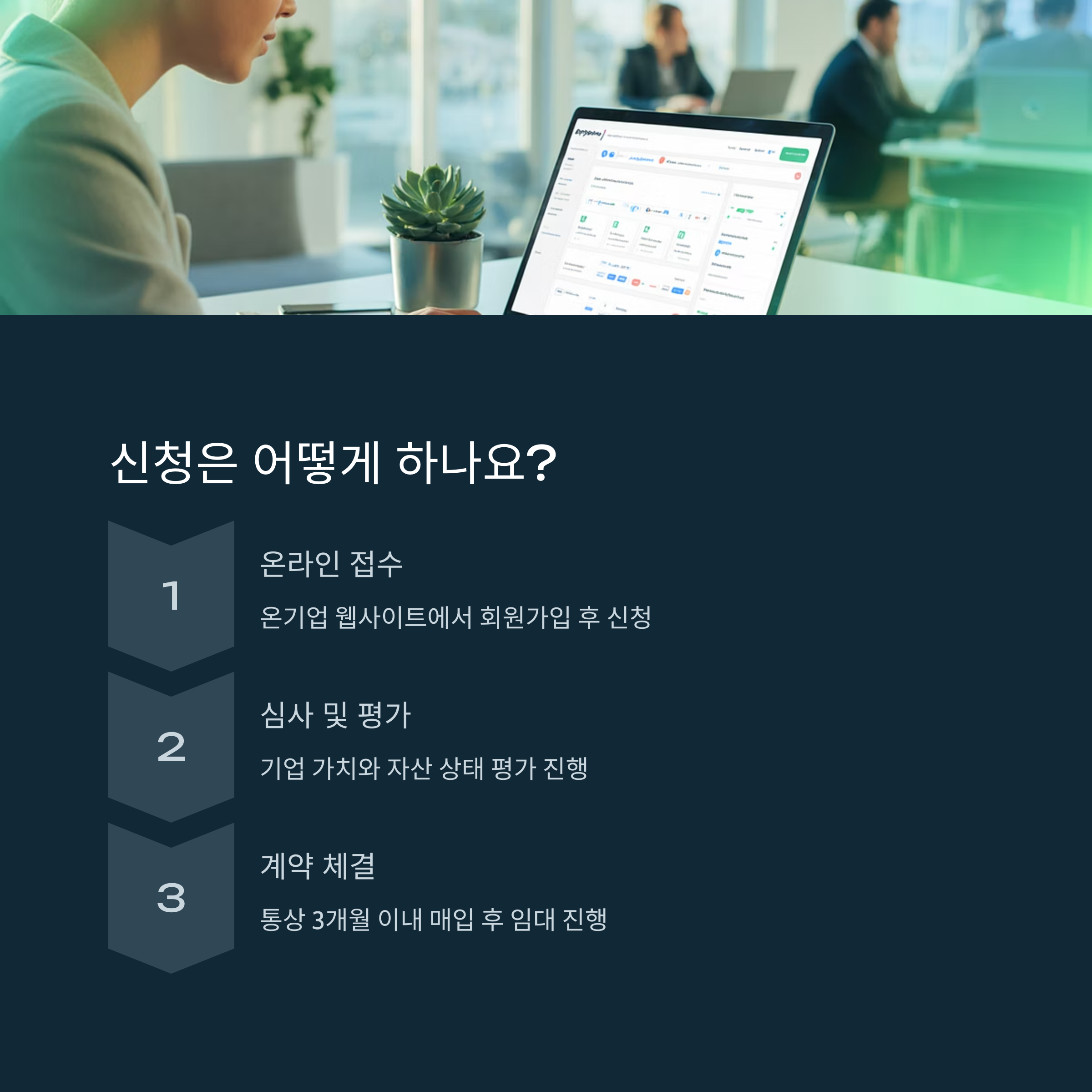 캠코의 숨통 트이는 지원사업