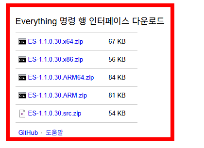 everything 프로그램 다운로드 사이트 소개