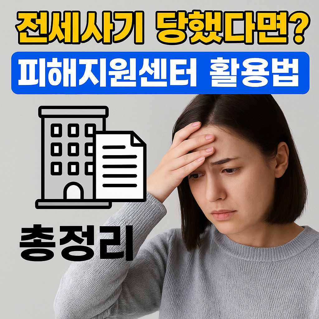 전세사기 당했는데 아무도 안 도와준다구요?아직 이 센터 안 가보셨다면…