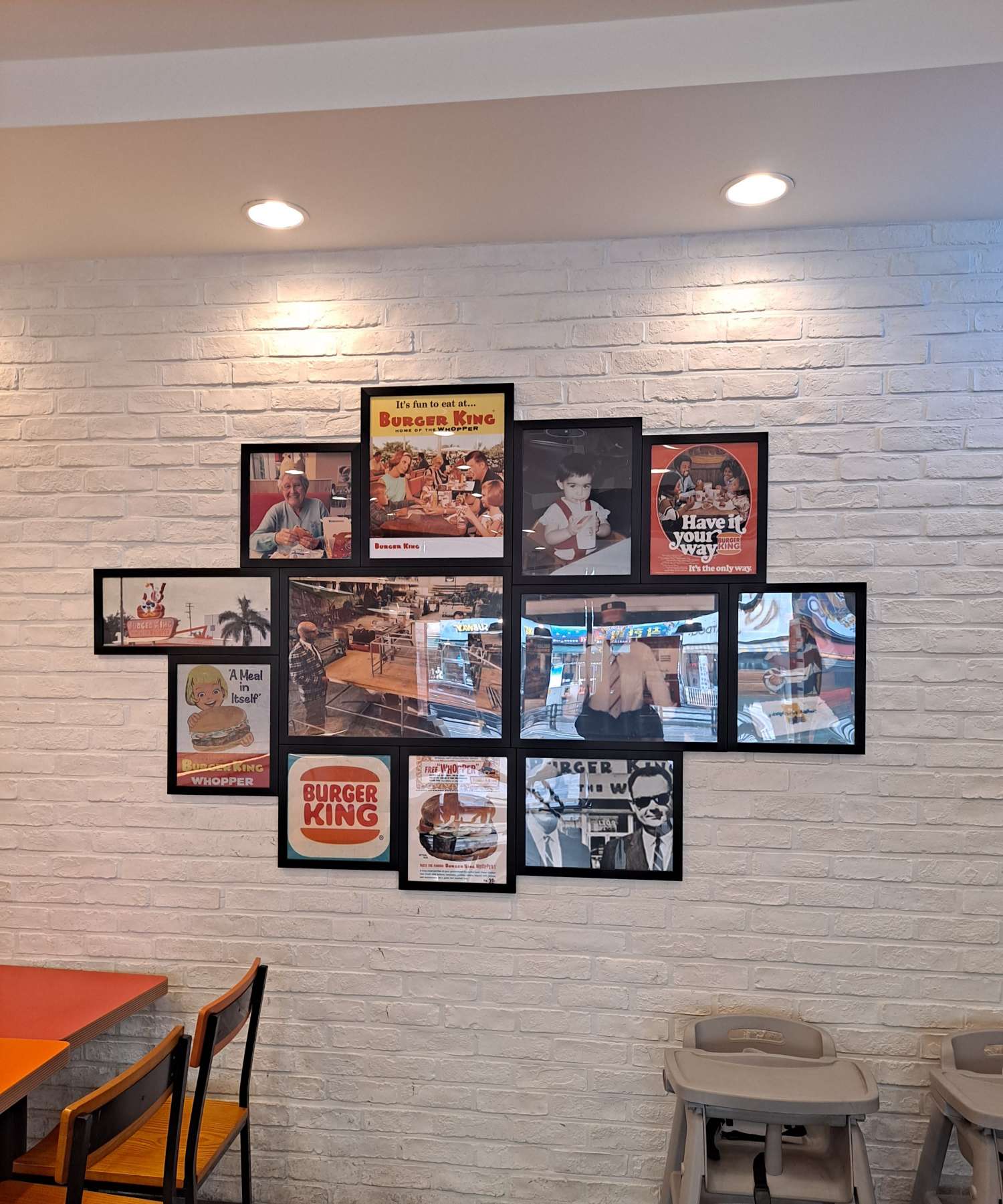 버거킹 주안점 액자소품