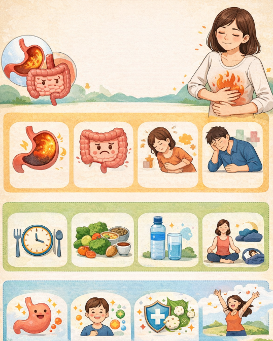 소화기 질환의 중요성 관련 사진