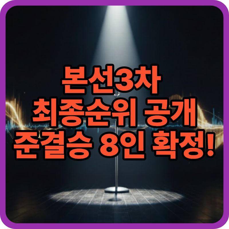 현역가왕3 8회 본선 3차 2라운드 결과 총정리|팔자전쟁 최종순위·패자부활전 (2.10 방송)