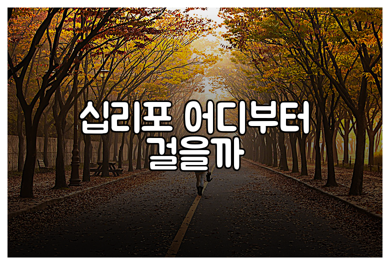 십리포 어디부터 걸을까