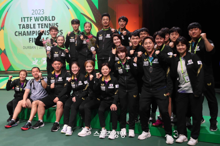 탁구 세계선수권 은메달