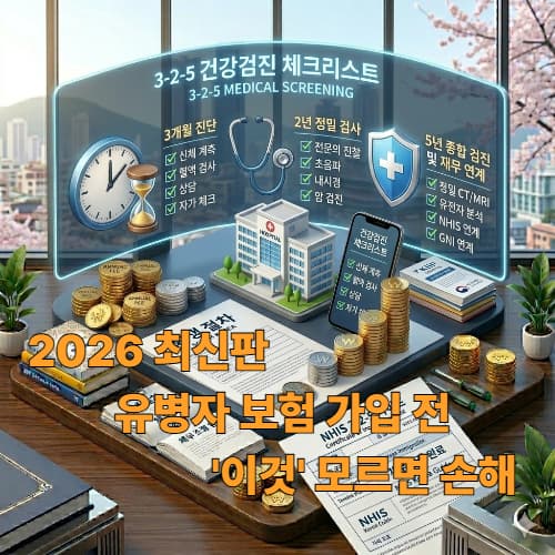 2026 유병자 실손보험 가입 조건과 3-2-5 고지의무 상세 가이드
