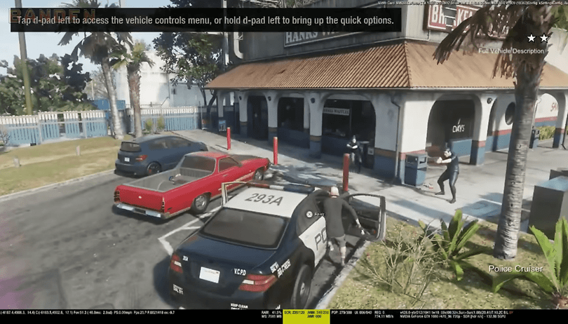 유출된 인게임 스크린샷