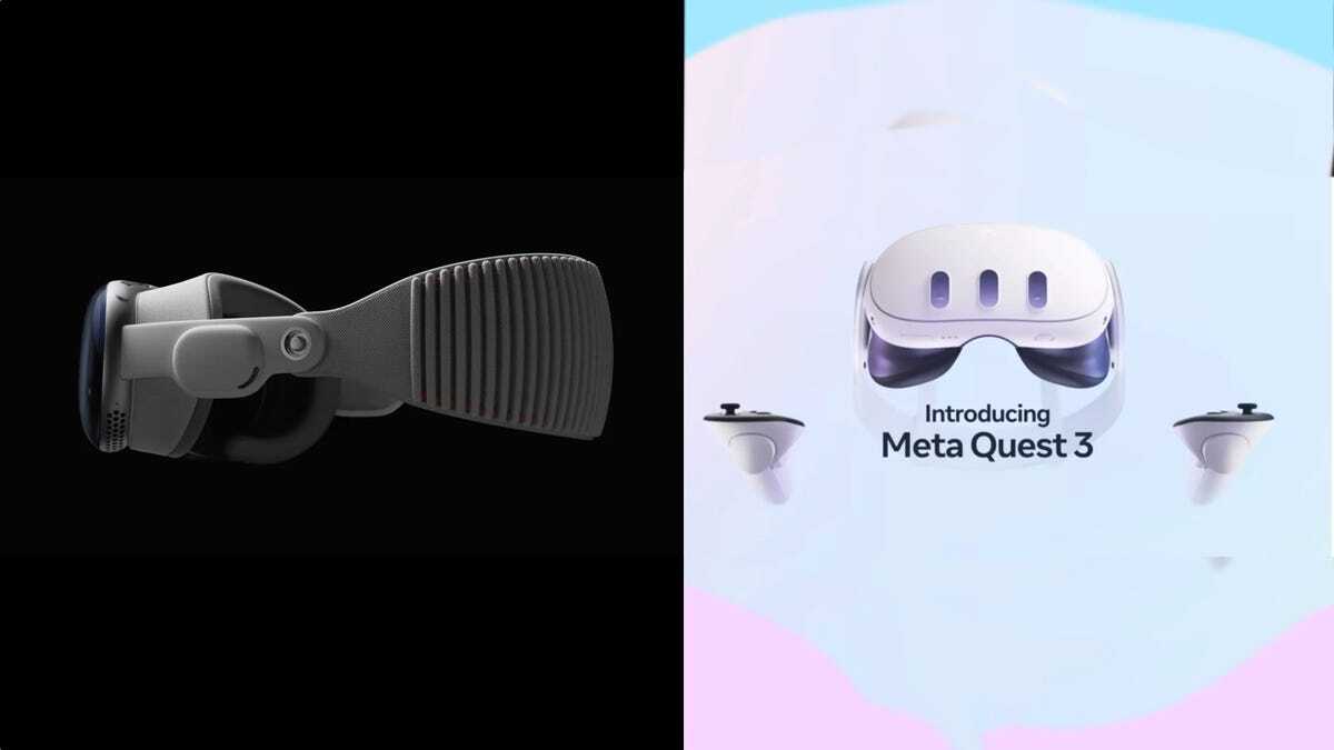 애플 비전 프로와 메타 퀘스트 3: 어떤 것을 구매해야 할까?