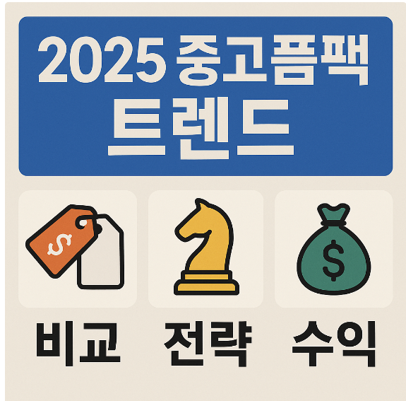 2025 중고 플랫폼 트렌드 (비교, 전략, 수익)