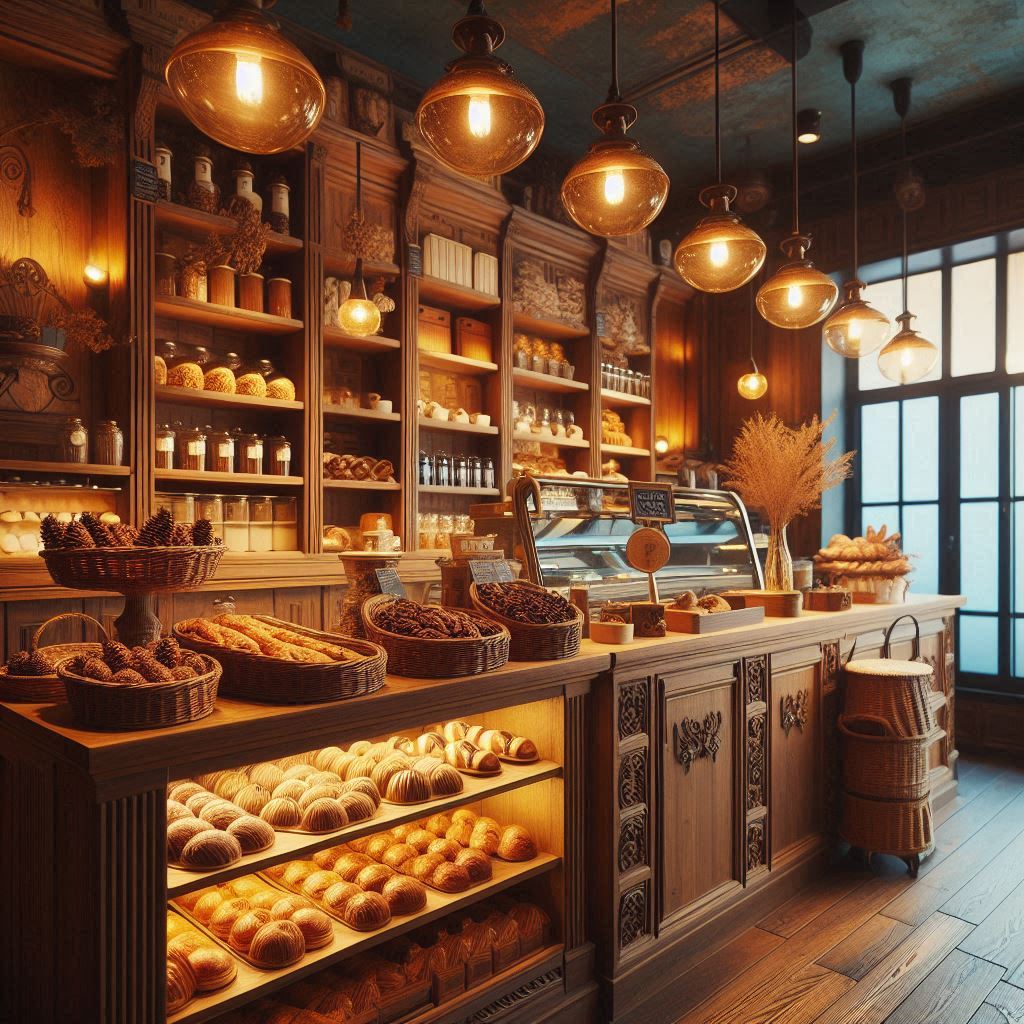 베이커리 배경