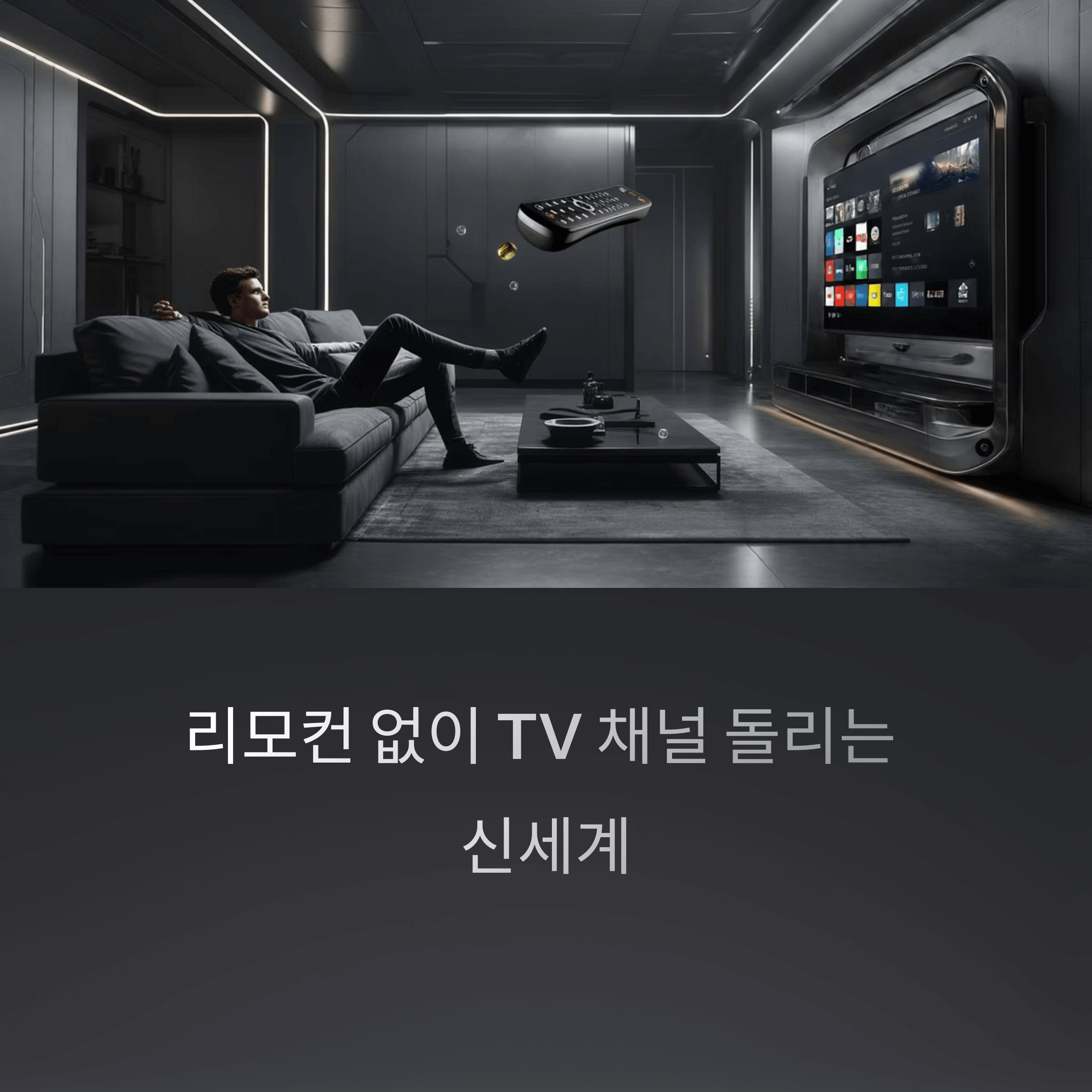 TV 채널 돌리기 귀찮음 해결법