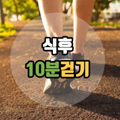 식후10분걷기