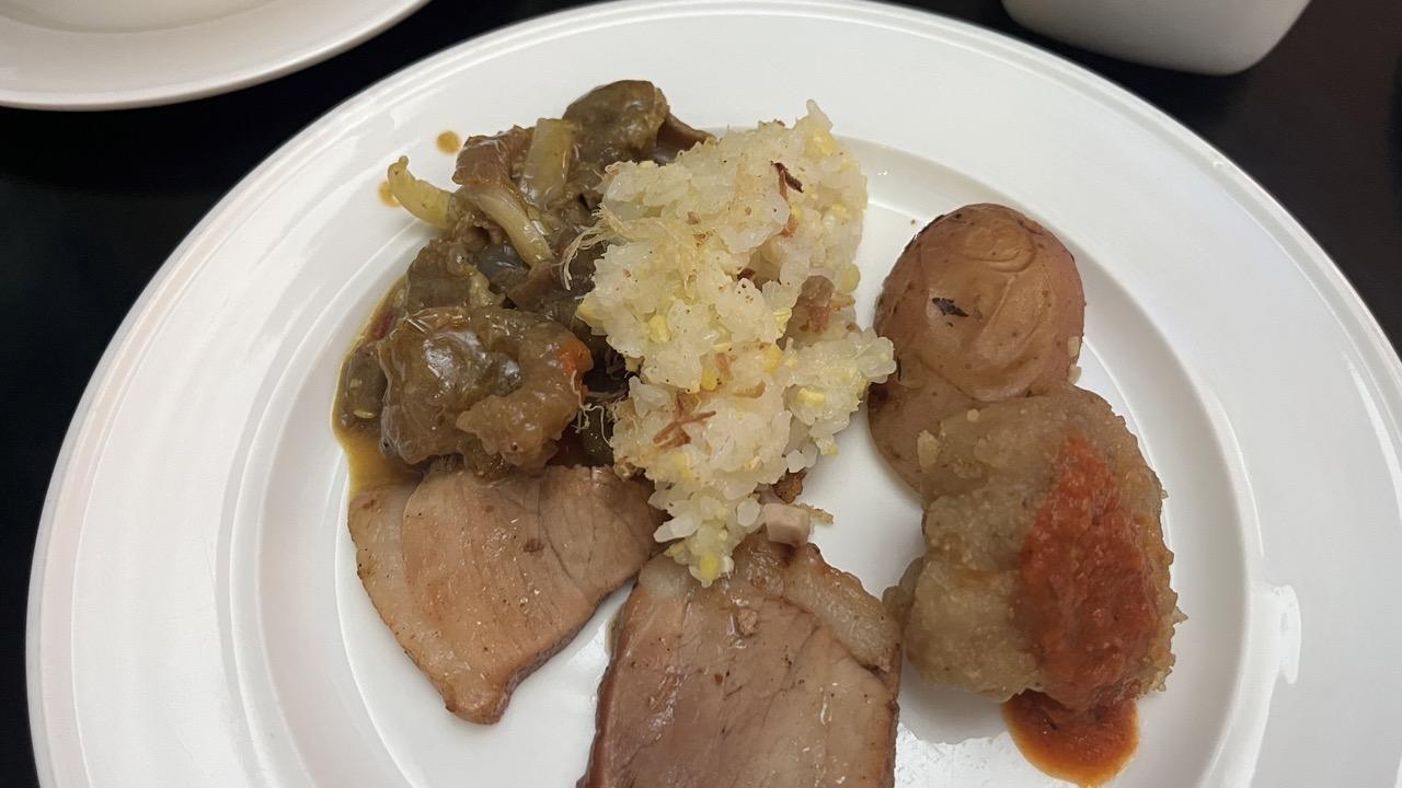 로즈라운지 음식