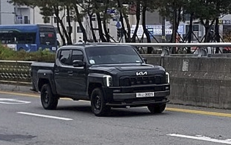 기아 '타스만' 테스트카 (출처 : 남차카페)