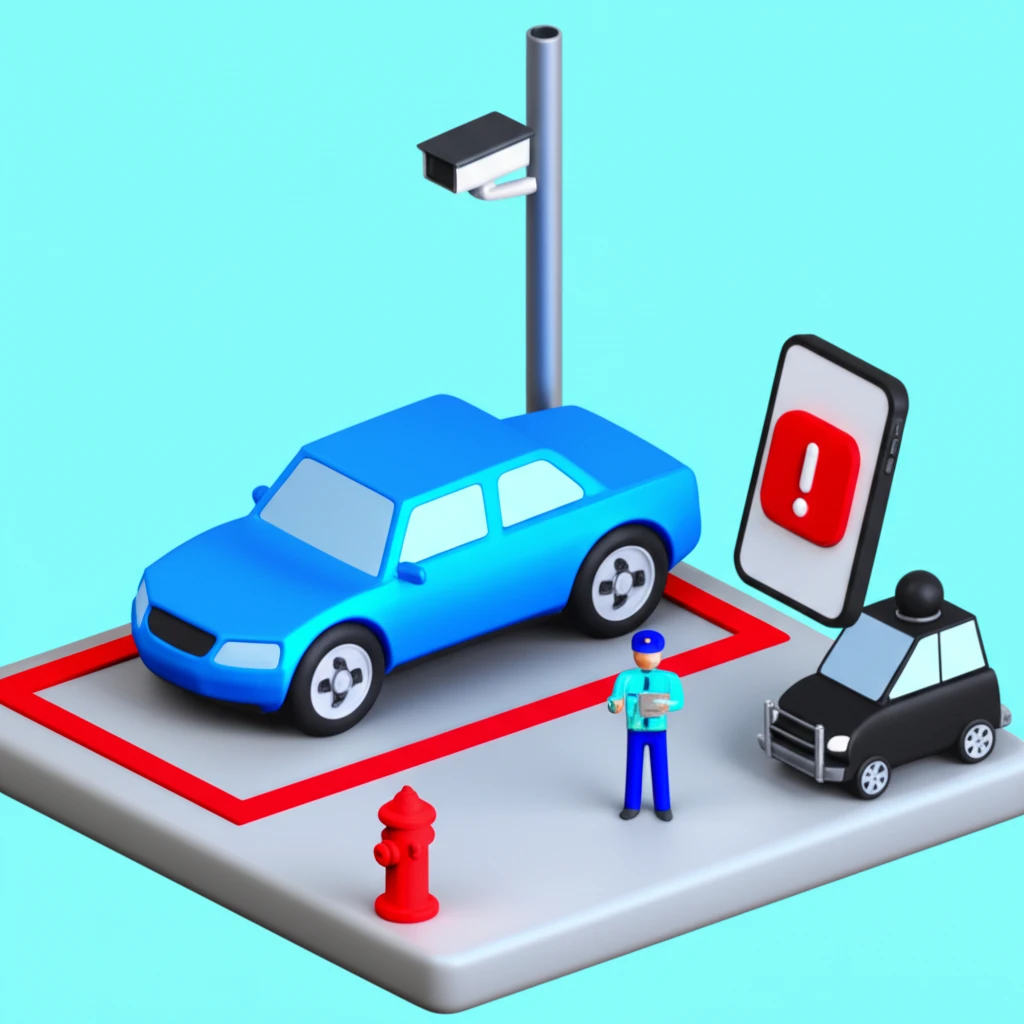 부산 중구 주정차 단속 알림 문자 신..