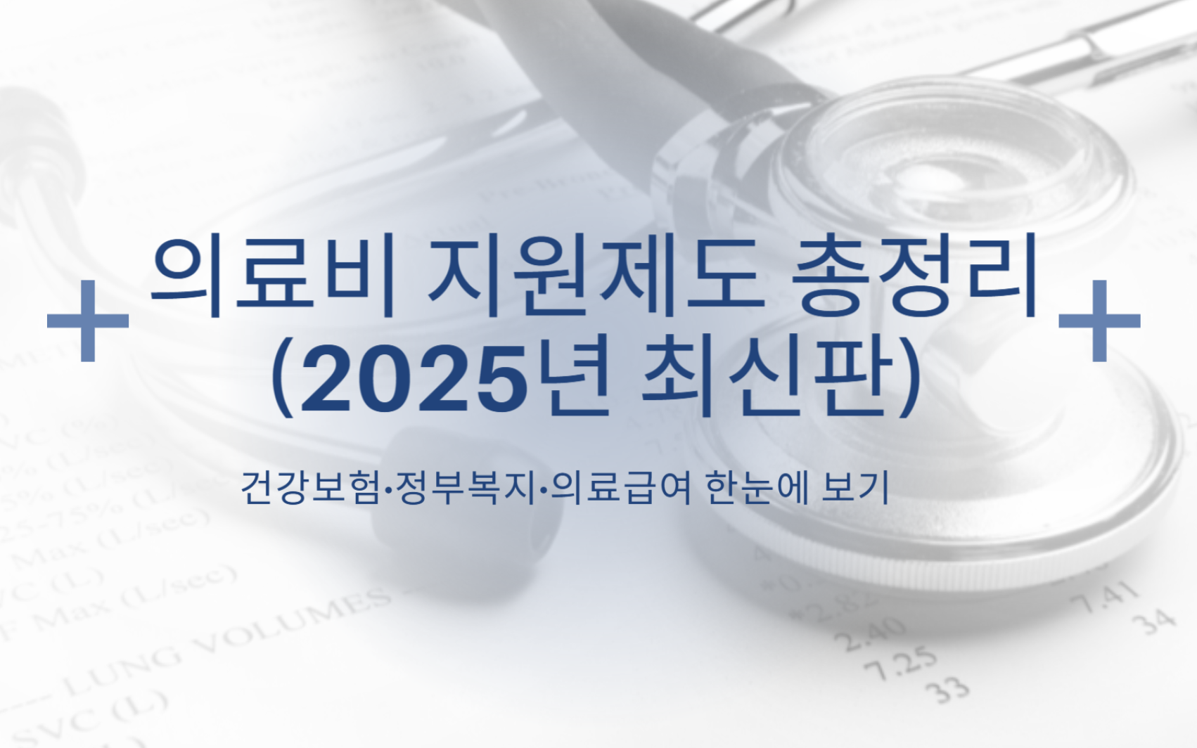 의료비 지원제도 총정리 (2025년 최신판) ❘ 건강보험·정부복지·의료급여 한눈에 보기