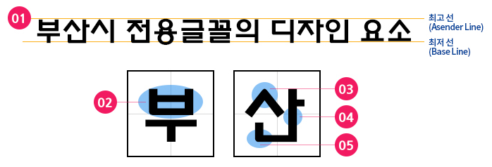 부산체 특징