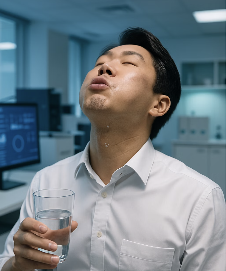 우리 몸의 염증 소방수, 소금물