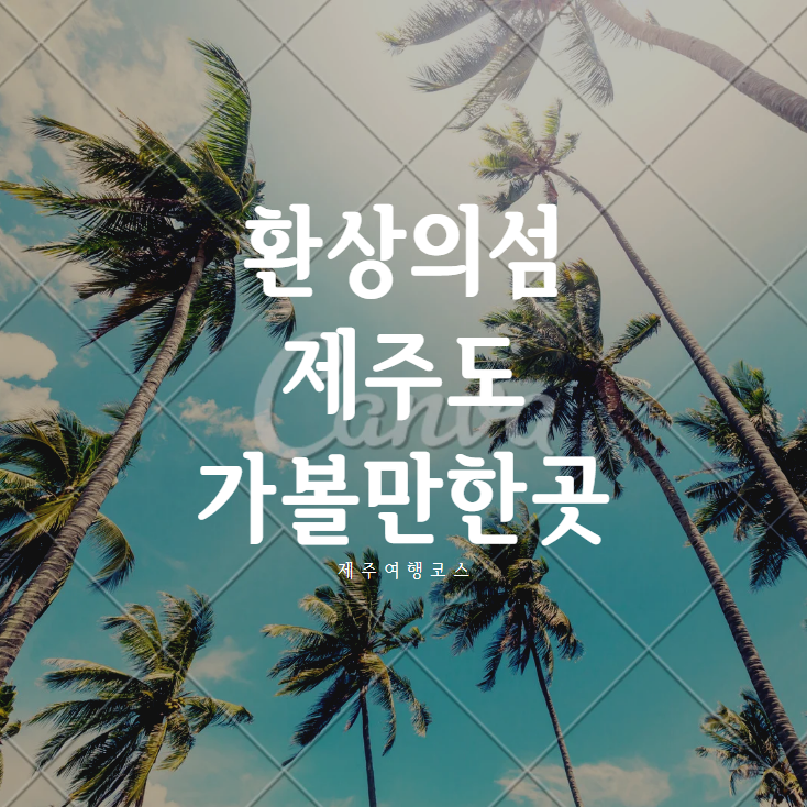제주 가볼만한곳
