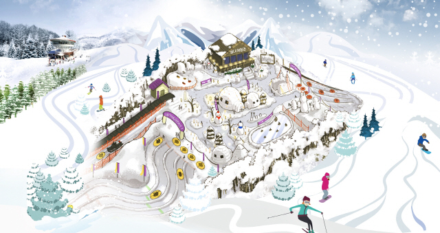 하이원 리조트 스키장