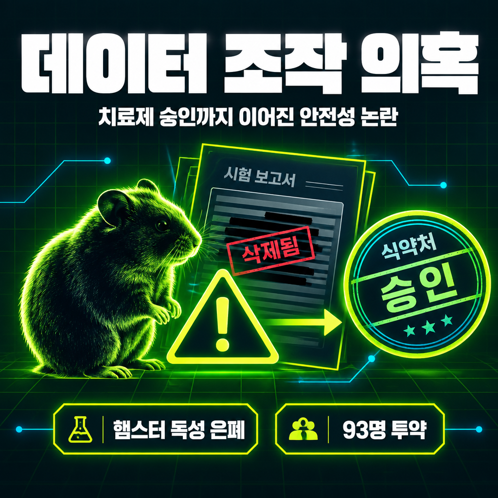 데이터 조작 의혹